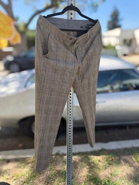 Todd Snyder Sutton Fit Dress Pants 33x32 Plaid Italian Wool NWT